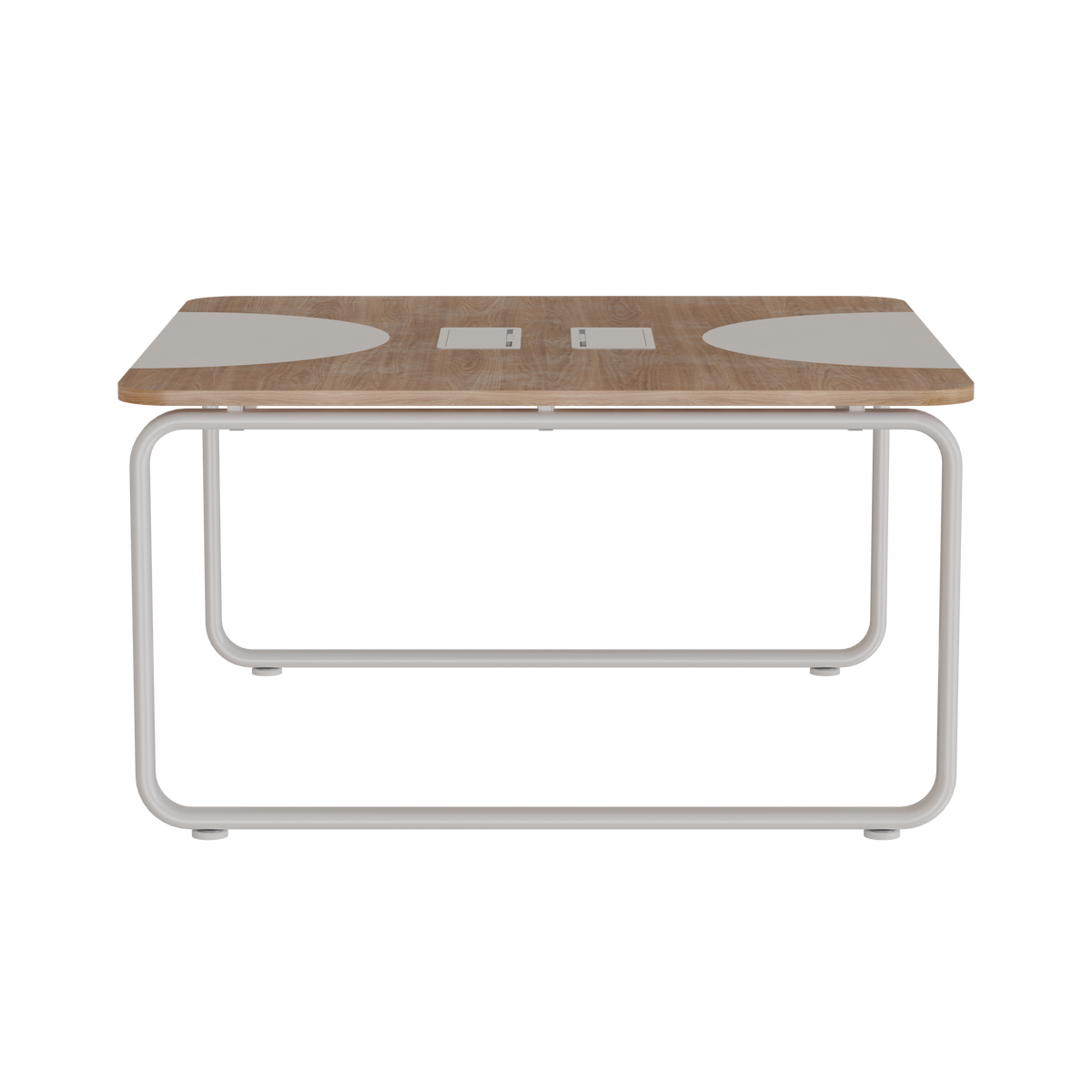 Mesa Estação de Trabalho Elements Leone 2 Lugares